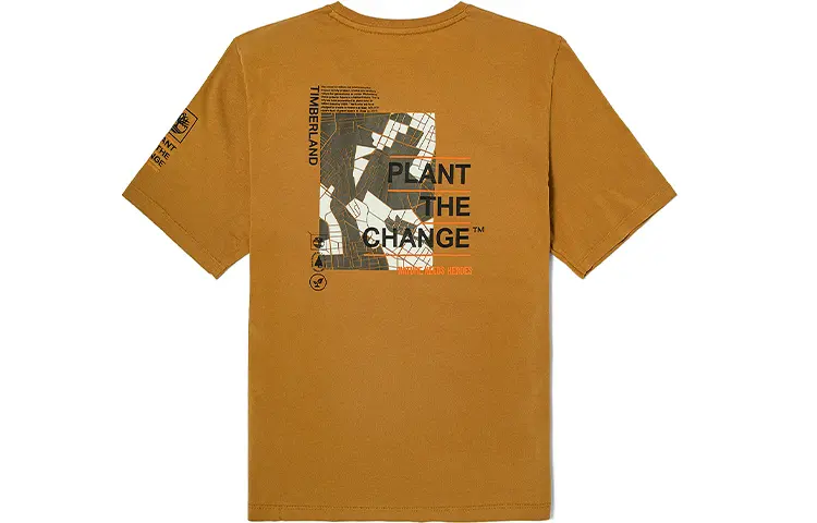 Timberland T Shirts Women's Wheat Crew Neck Moderate Straight Fit