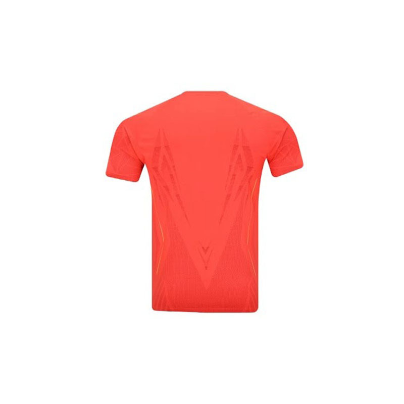 Li Ning Badminton Competition Collection Badminton Jersey Unisex Vermilion