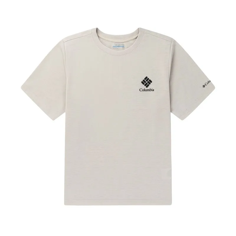 Columbia T-Shirts Women's Khaki-278 Crew Neck Moderate