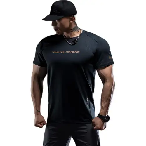 Monster Guardians T Shirt Men's Black