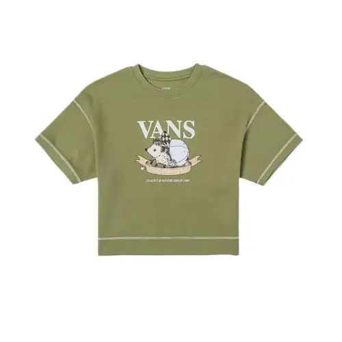 Vans Regular T Shirt Women's Gray Green