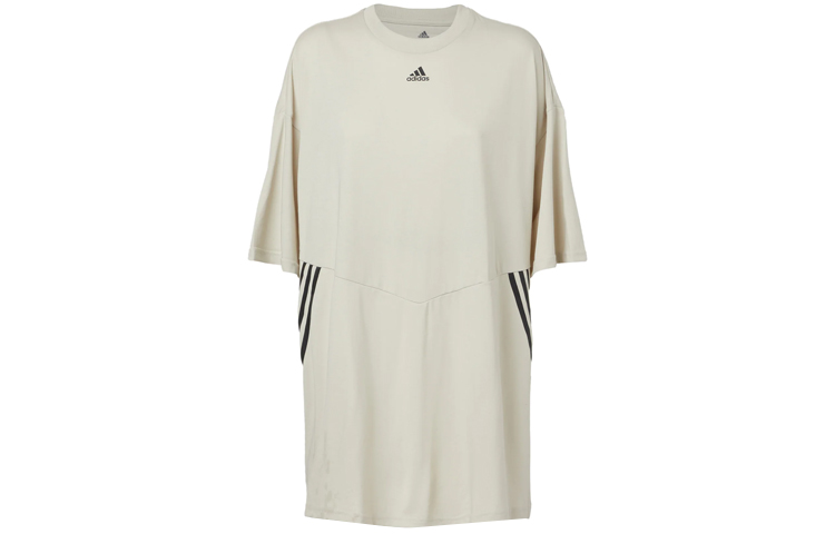 Женская футболка adidas Oversize Tee (глиноземный коричневый)