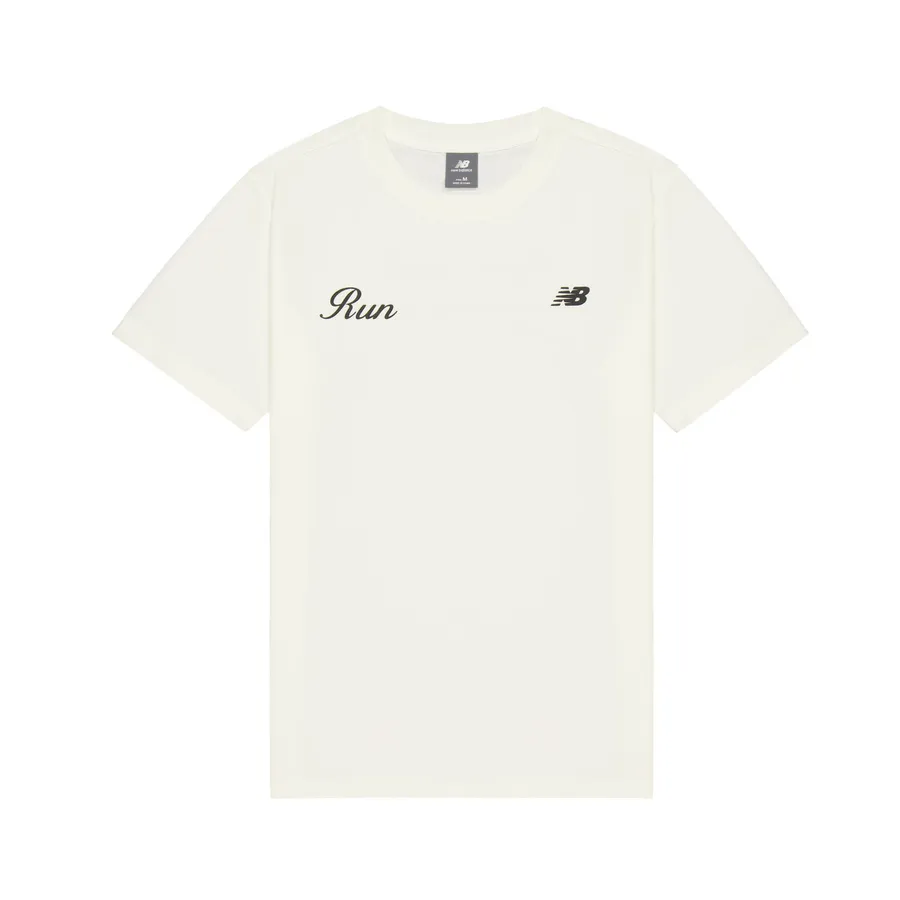 New Balance T Shirt Men's Ivory White