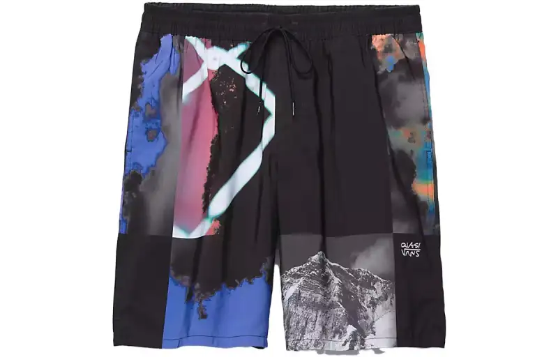 Vans X QUASI SS23 Sports Shorts Unisex Black Moderate