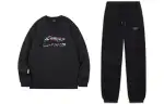 Li Ning Sweatshirt Sets Men's Crew Neck Moderate