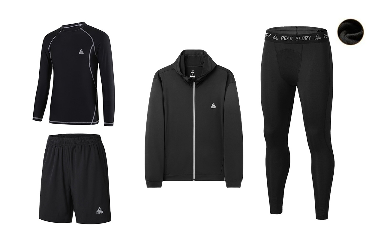 PEAK Running Clothing Sets Men’s