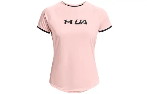 Under Armour Straight Fit T Shirt Women's Pink