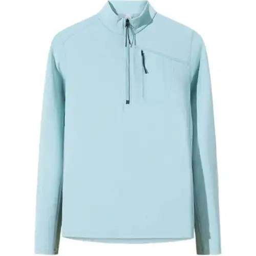 Anta Champion Collection, Comfortable Casual Minimalist Style Half Turtleneck Fleece Lined Long Sleeved T Shirt Women's