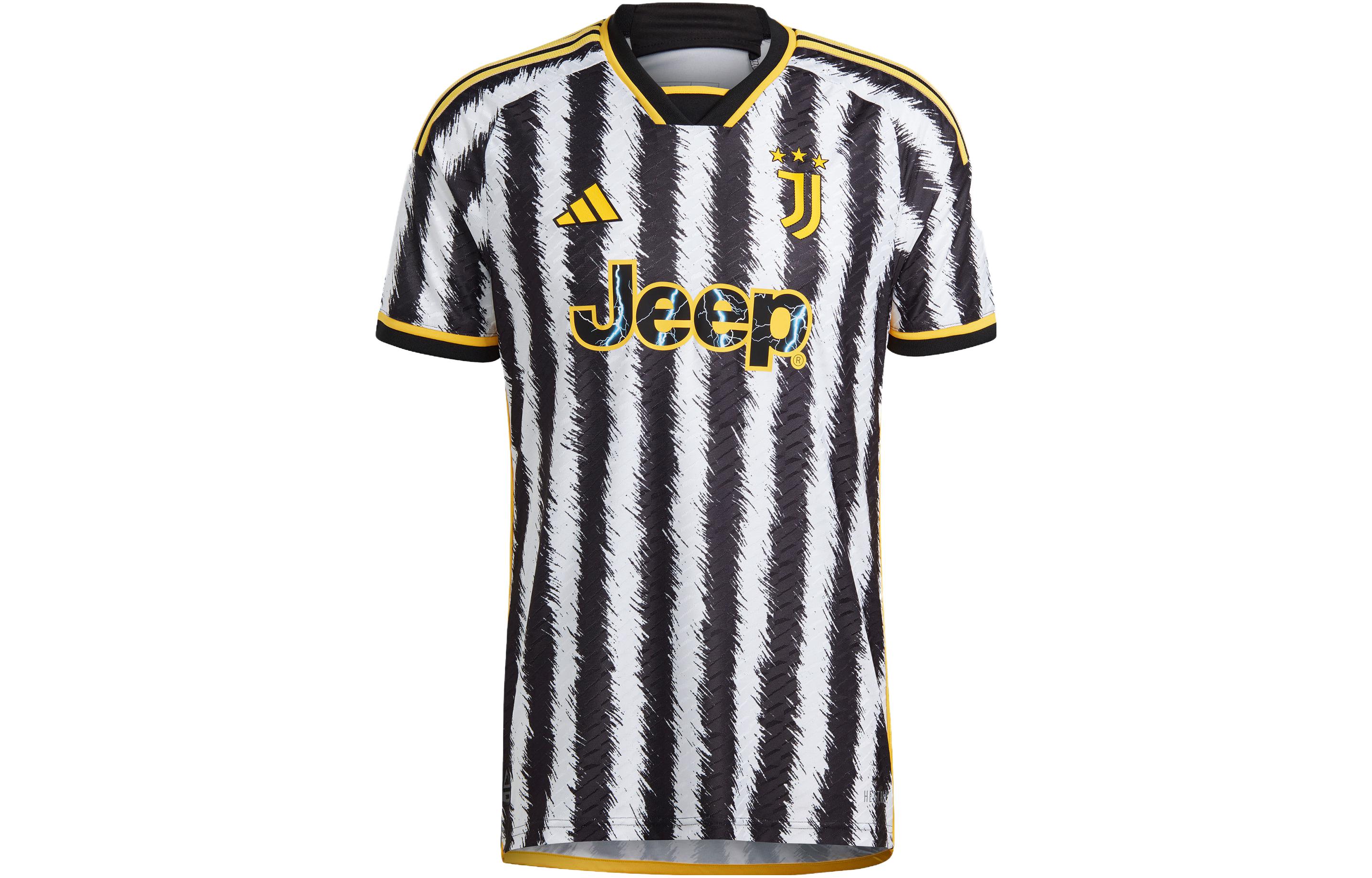 Adidas Juventus Soccer Jerseys Men’s Black Moderate Straight Fit
