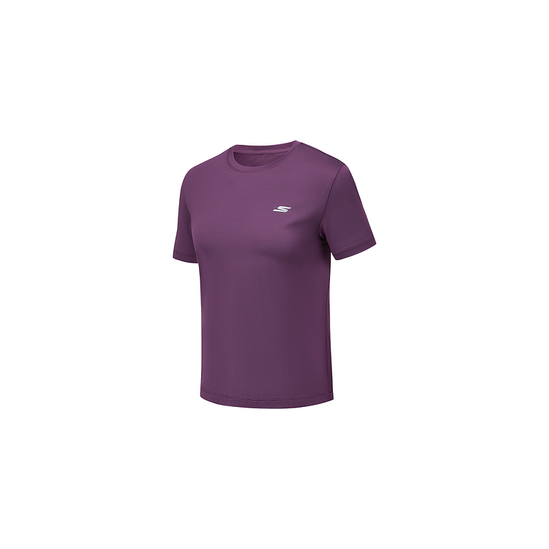 Skechers T Shirt Women’s Authentic Purple 03B4