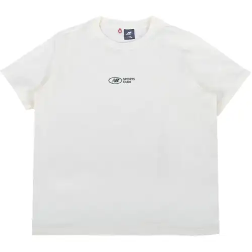 New Balance Athleisure Sports Club SS25 Regular T Shirt Women's White