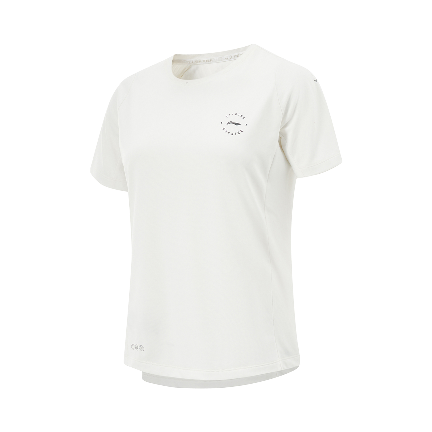 Li Ning Running Collection Running T Shirt Women’s Champagne White
