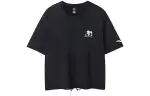 Anta Drop Shoulder Sleeve T Shirt Women's Basic Black