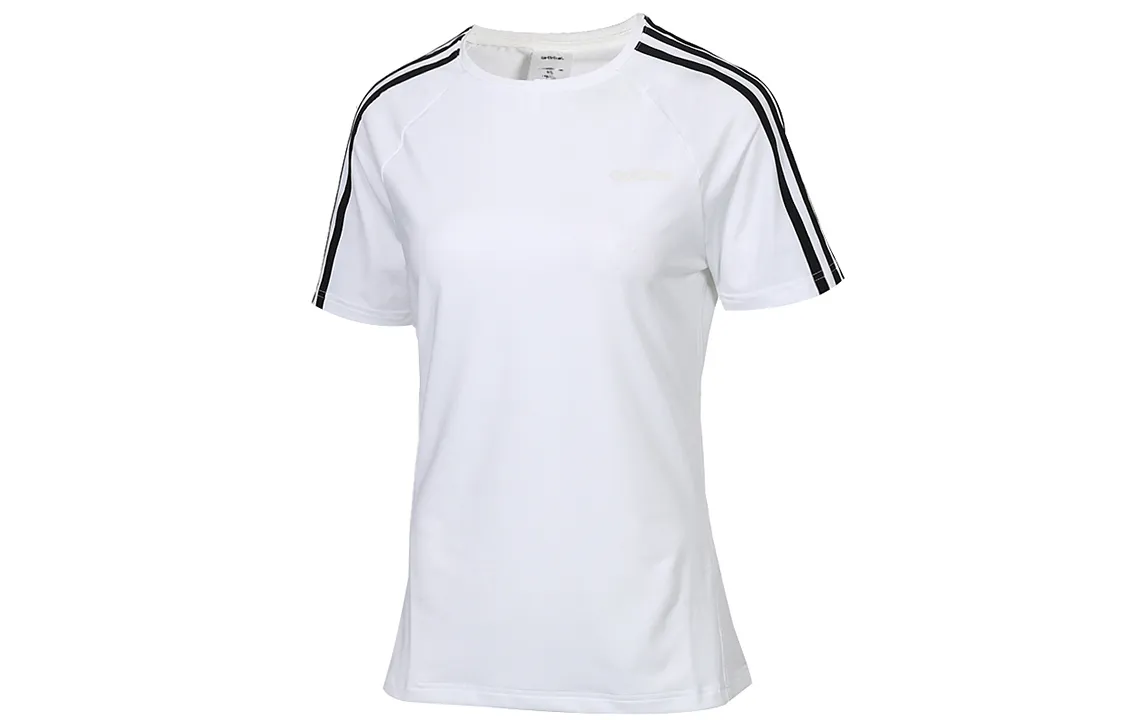 Adidas Raglan Sleeve T Shirt Women's White
