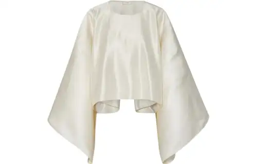THE ROW T Shirts Women's Ivory White Crew Neck Moderate