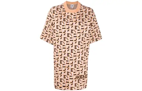 KENZO T Shirts Women's Yellow Crew Neck Moderate