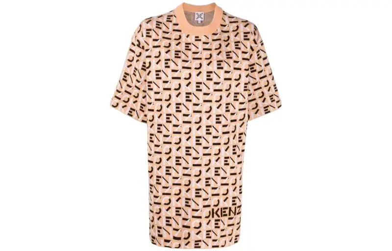KENZO T Shirts Women's Yellow Crew Neck Moderate