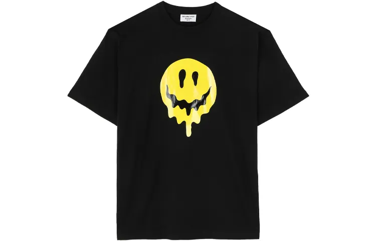 Balenciaga T Shirt Women's Loose Fit Black