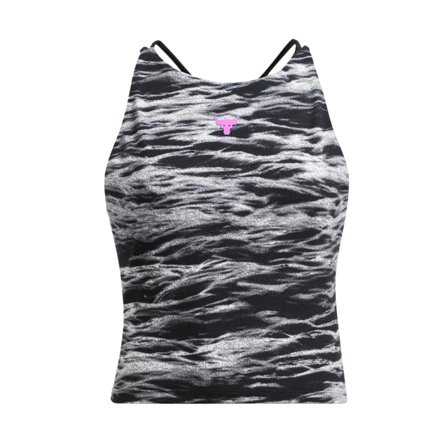 Женская майка Under Armour Project Rock (черная)