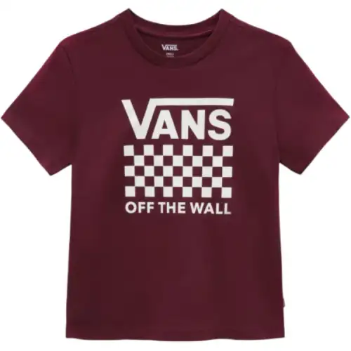 Vans T Shirts Women's Red Crew Neck