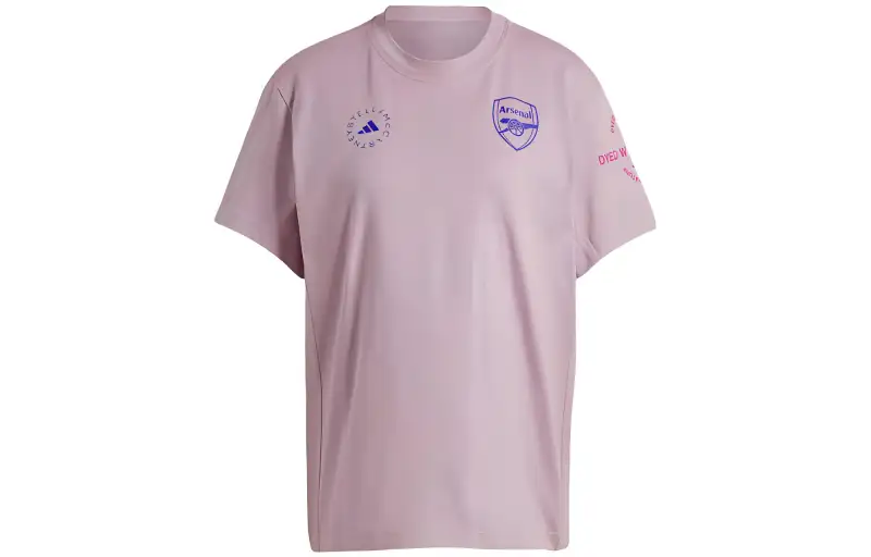 Adidas Originals T Shirts Women's Fuchsia Crew Neck Moderate Other