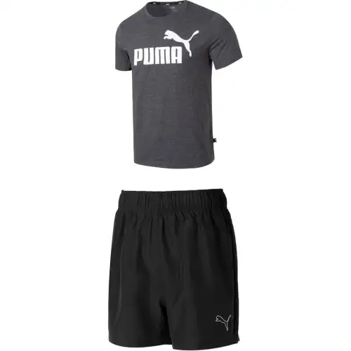 PUMA Casual Sportswear Men's Gray+Black