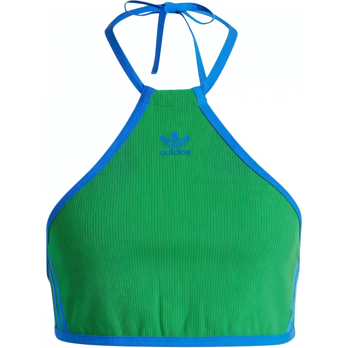 Adidas Logo print Halterneck Crop Top