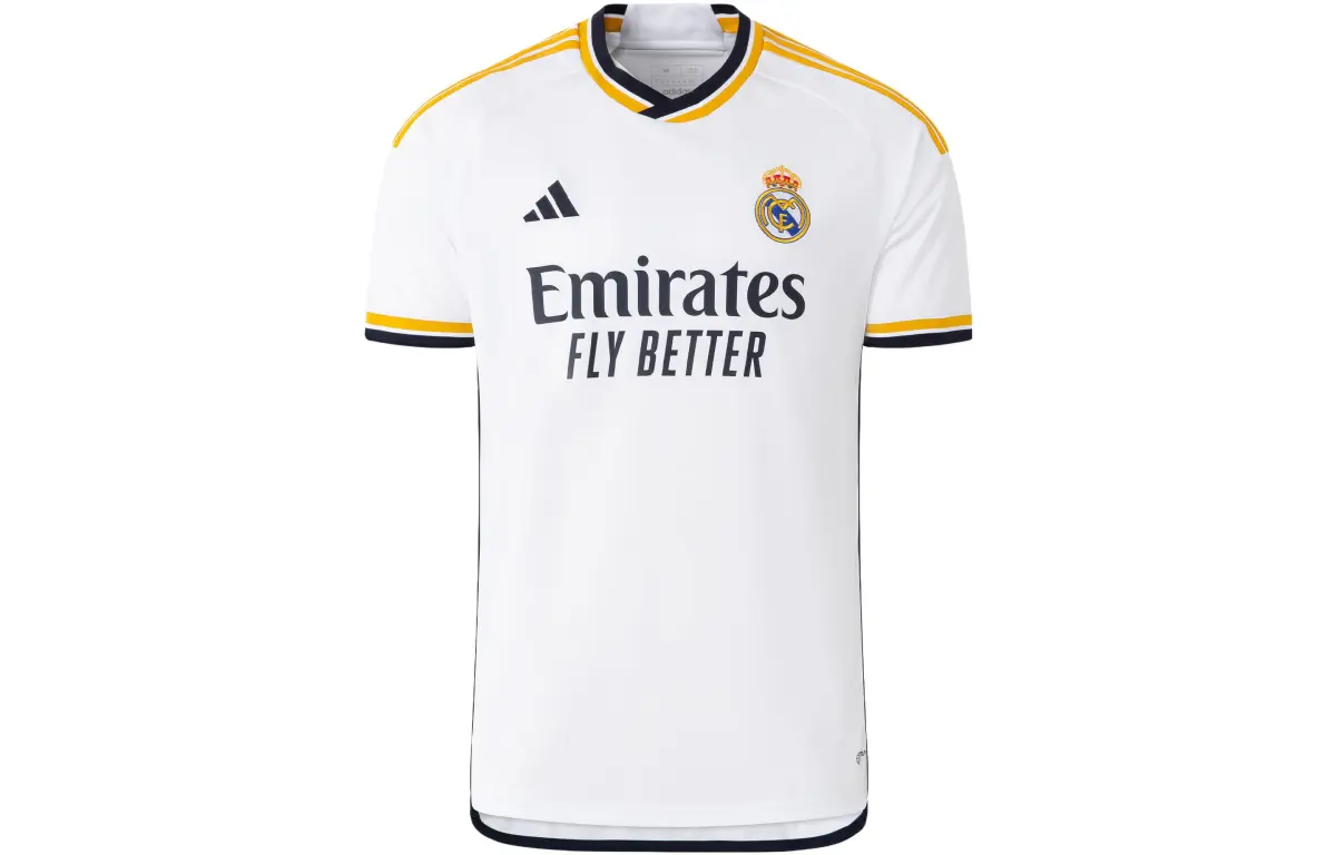 Adidas Real Madrid Soccer Jersey Fan Edition Men's White
