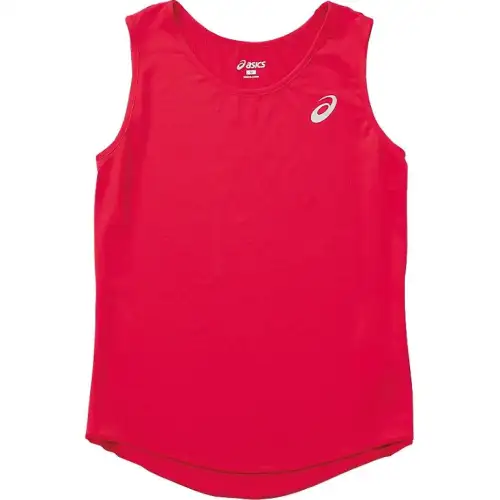 ASICS Tank Tops Women's Red Crew Neck Moderate Other
