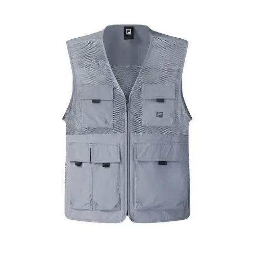 FILA Athletics Vest Men's Heather Gray Ash