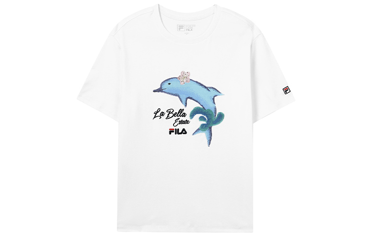 Женская футболка Fila (белая)