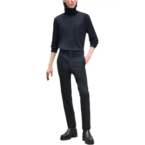 HERMES Casual Pants Men's Sea Blue