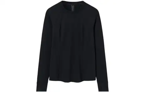 ANTA Champion All Weather Collection T Shirts Women's Black Crew Neck Straight Fit