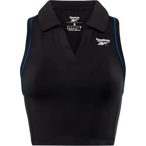 Reebok Tank Tops Women's Black Moderate Racerback