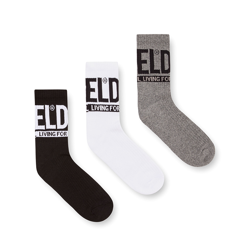 DIESEL Mid Calf Socks Men’s 3 Pack