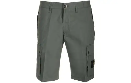 STONE ISLAND Casual Shorts Men's Gray