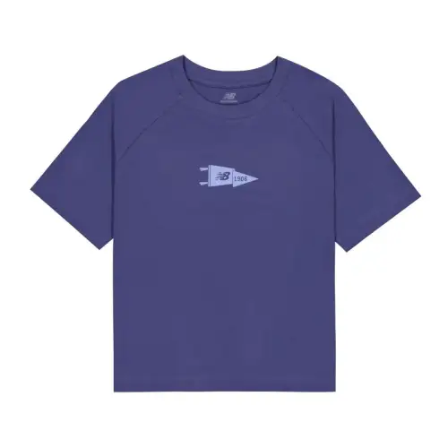 New Balance U1906 Raglan Sleeve T Shirt Women's Blue Purple