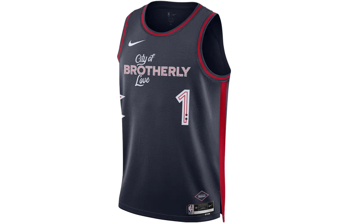 Nike Basketball Jerseys Men's University Marine Blue Moderate Straight Fit