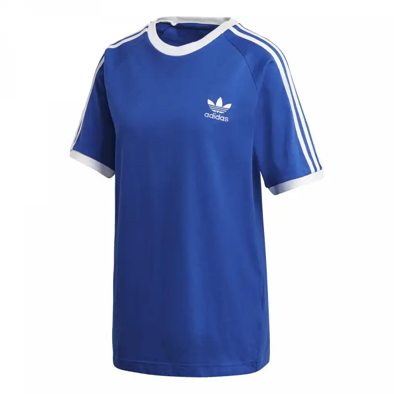 Adidas 3 Stripes T shirt Blue