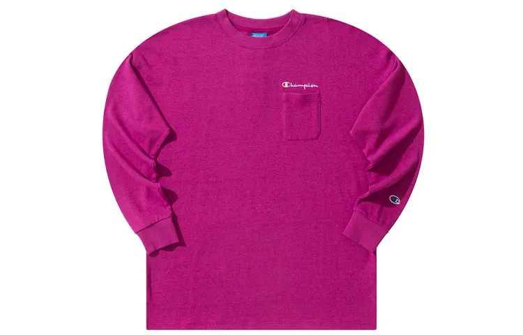 Champion Straight Fit Long Sleeved T Shirt Japan Version Women's