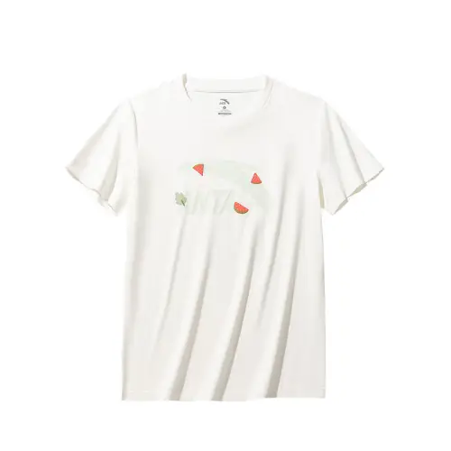 Anta Life Collection T Shirt Women's Ivory White