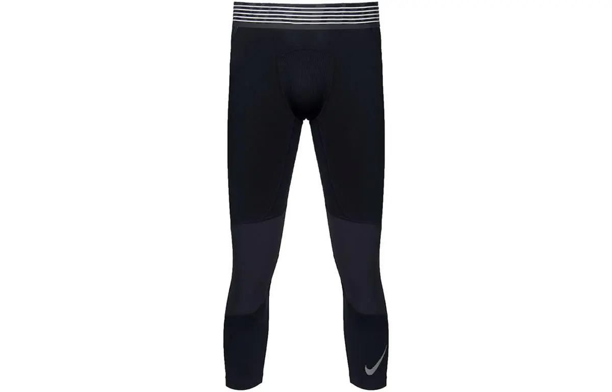 Nike Sports Pants Men's Black Moderate Cuffed Pants