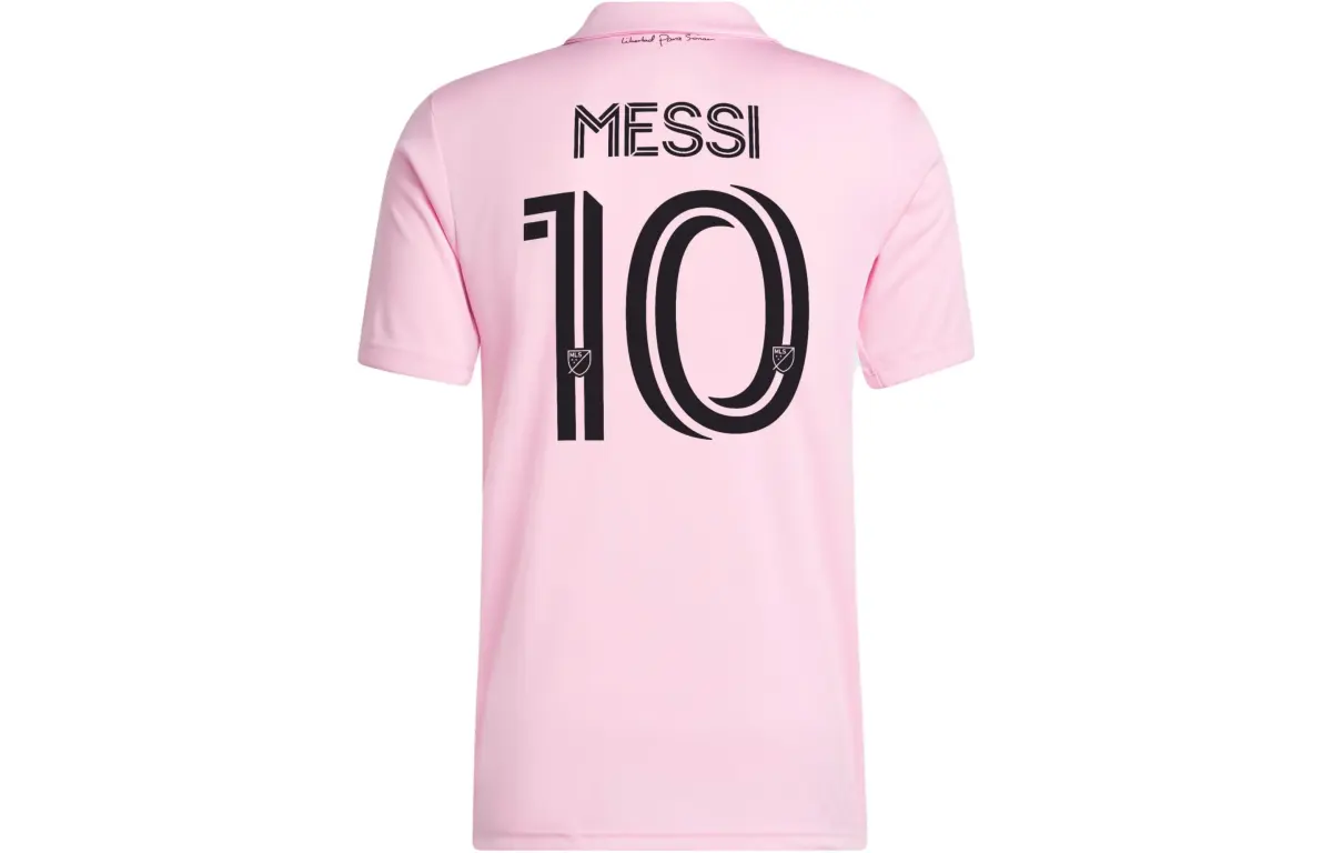 Adidas Inter Miami Soccer Jersey Fan Edition Men's Pink