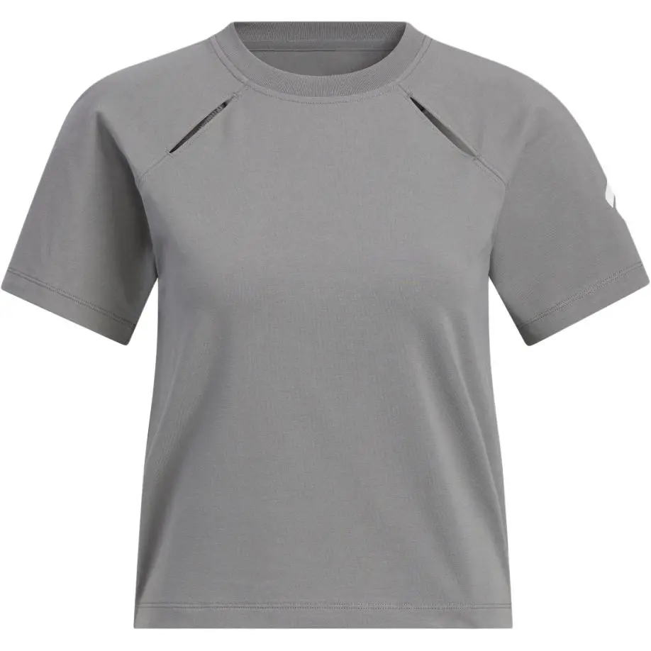 Adidas Raglan Sleeve T Shirt Women's Gray