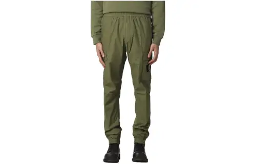 STONE ISLAND Sports Pants Men's Green