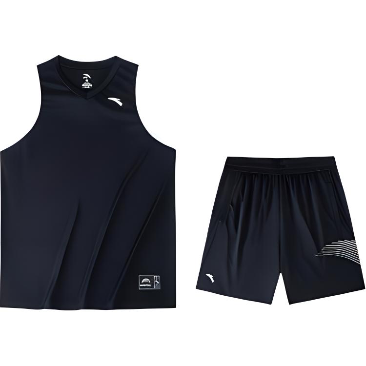 Anta Basketball Collection Casual Sportswear Men’s Basic Black/Pure White