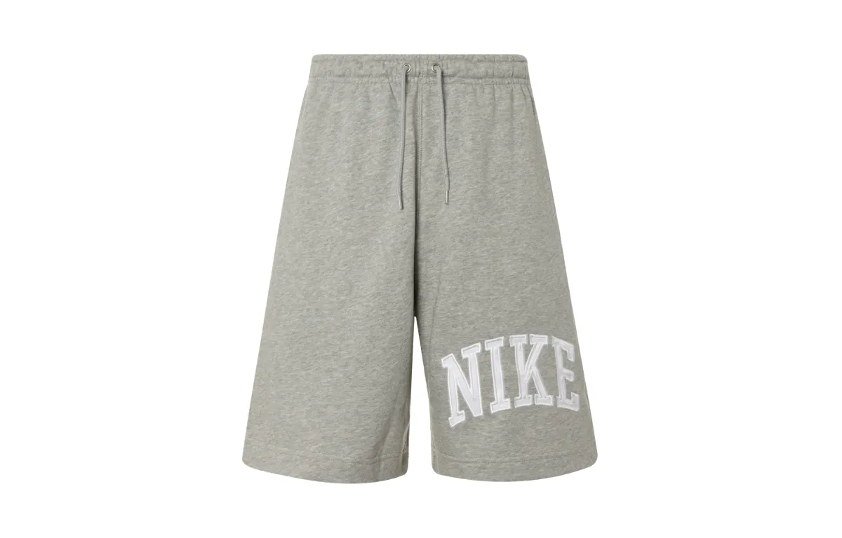 Nike Sportswear Casual Shorts Men's Dark Gray Heather/Light Smoke Gray/White