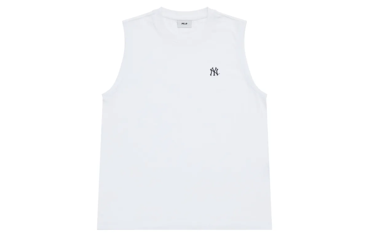 MLB New York Yankees Basic Collection SS25 Tank Top Unisex Ecru
