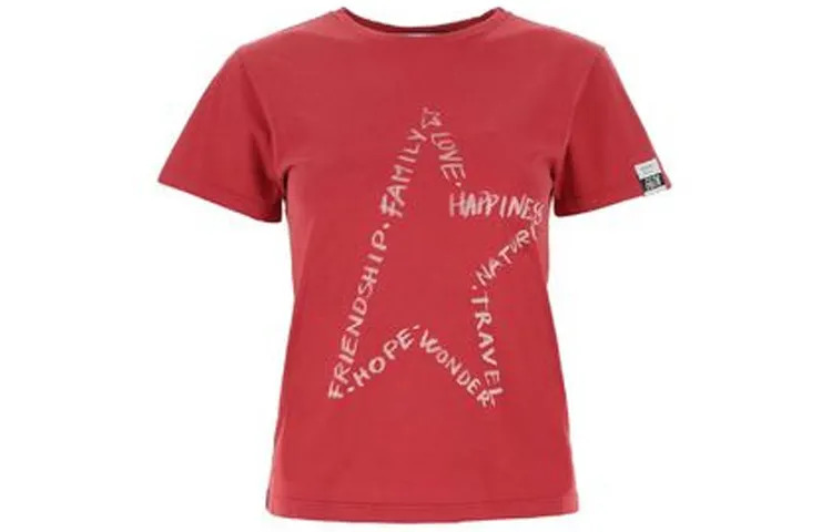 Golden Goose T Shirt Women's Red
