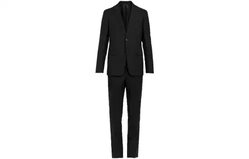 PRADA Business Suits Men's Black Moderate